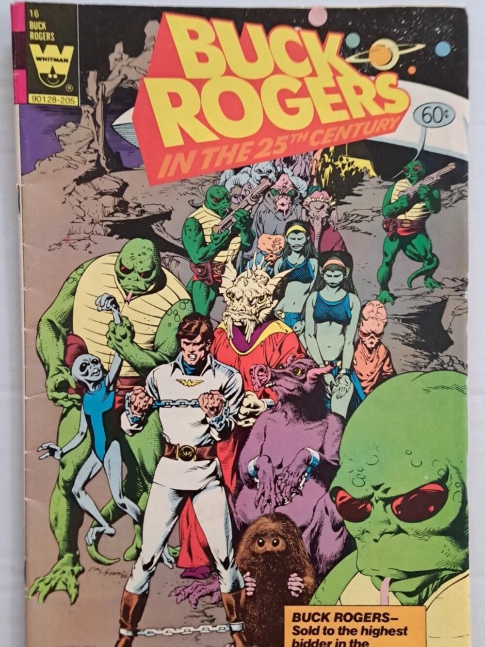 Whitman Comics BUCK ROGERS IN THE 25TH CENTURY No. 16 Sci-Fi Comic Book 1982